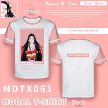 MDTX061-鬼灭之刃 动漫全彩莫代尔T恤
