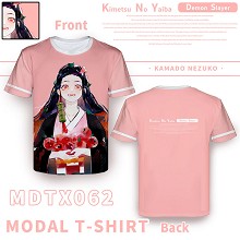 MDTX062-鬼灭之刃 动漫全彩莫代尔T恤