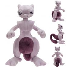 宠物小精灵 瘦版超梦毛绒公仔玩具25cm